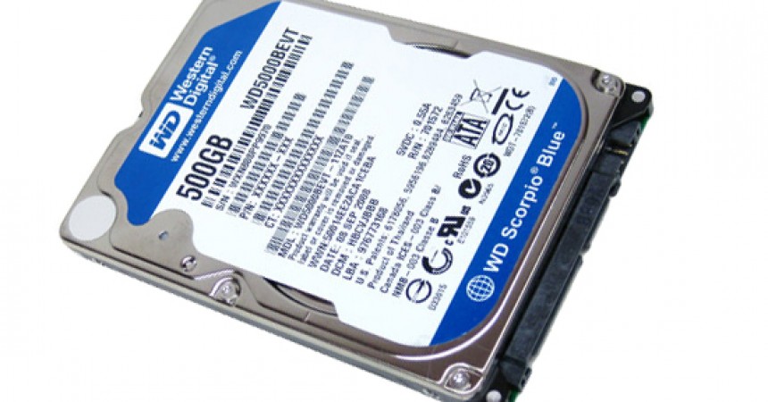 WD Scorpio Blue 750 GB Notebook HDD Review WD Scorpio Blue 750 GB Notebook HDD Review