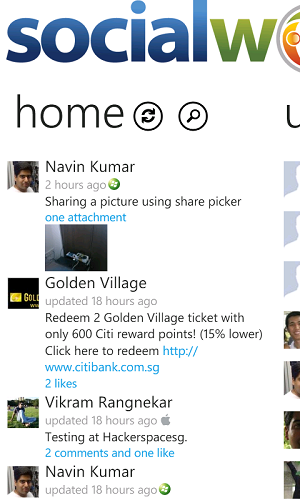 windows phone 7 apps. This app for windows blends in