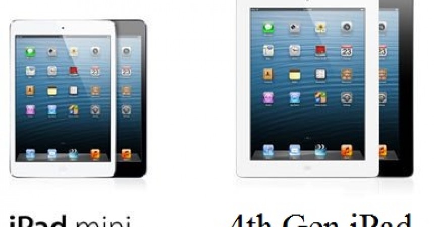 iPad Mini vs. 4th Generation iPad : A Glance To See The Benchmark iPad Mini vs. 4th Generation iPad : A Glance To See The Benchmark