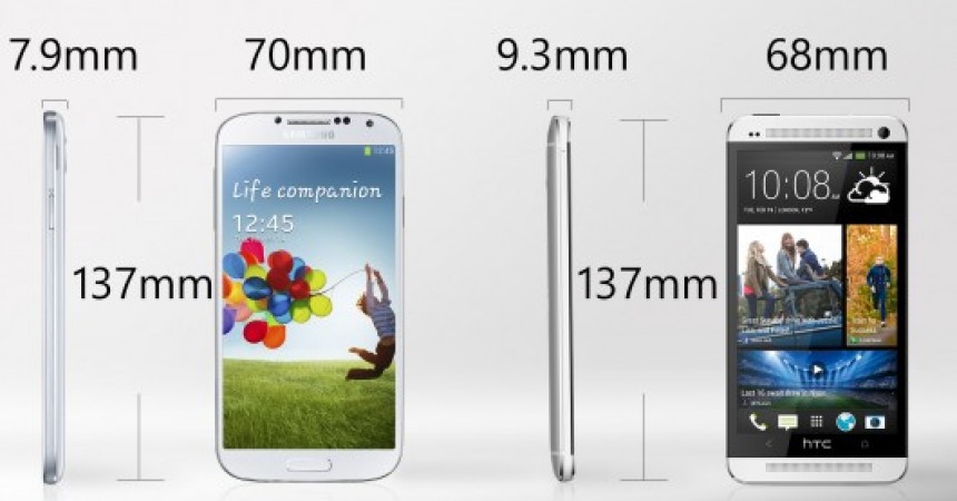 Comparing Samsung Galaxy S4 and HTC One Comparing Samsung Galaxy S4 and HTC One