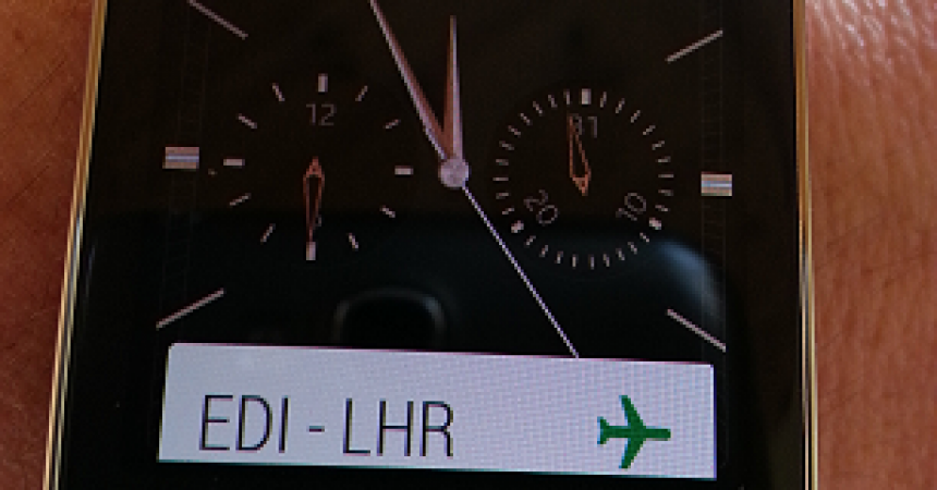 SITA Gets Smartwatch With Boarding Passes SITA Gets Smartwatch With Boarding Passes