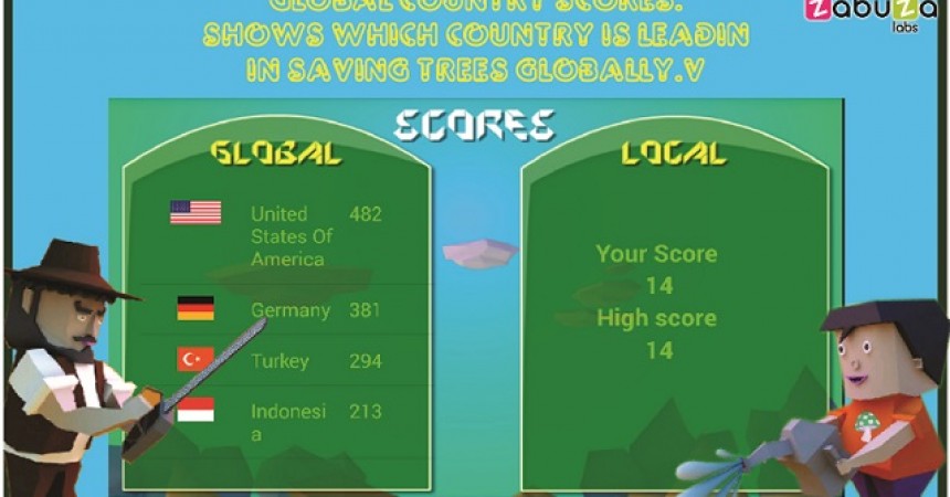 Zabuza Labs Launches ‘Save Trees – A Game for Social Cause’ on Android! Zabuza Labs Launches ‘Save Trees – A Game for Social Cause’ on Android!