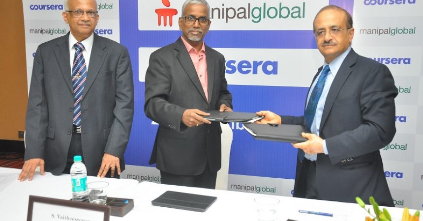Manipal Global And Coursera Enter Into A Strategic Partnership Manipal Global And Coursera Enter Into A Strategic Partnership