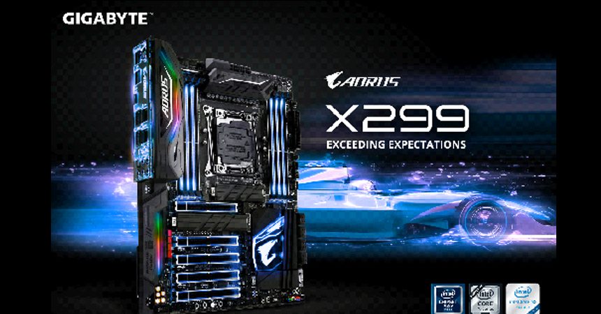 GIGABYTE Breaks 7.5GHz Barrier, New AORUS X299 Motherboards Top 7.5GHz and Smash 4 World Records GIGABYTE Breaks 7.5GHz Barrier, New AORUS X299 Motherboards Top 7.5GHz and Smash 4 World Records