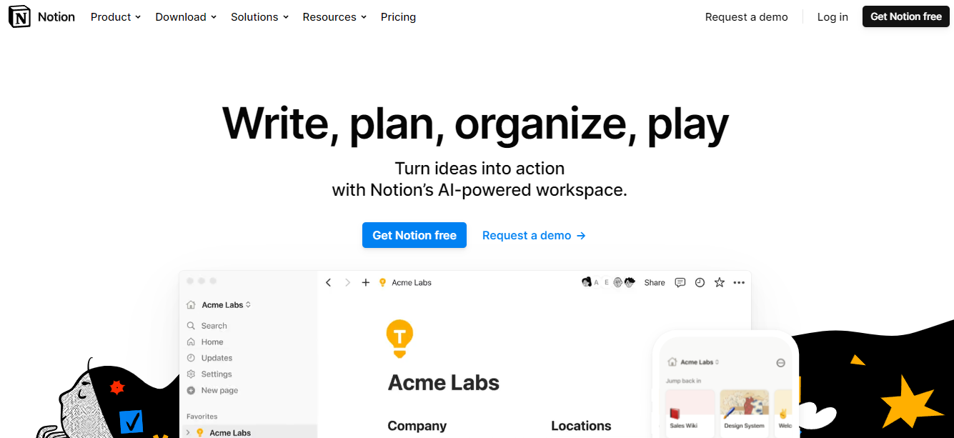 notion template for habit tracking