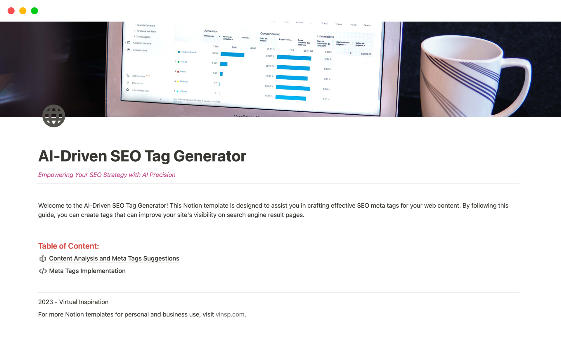 The Best 18 Notion SEO Templates