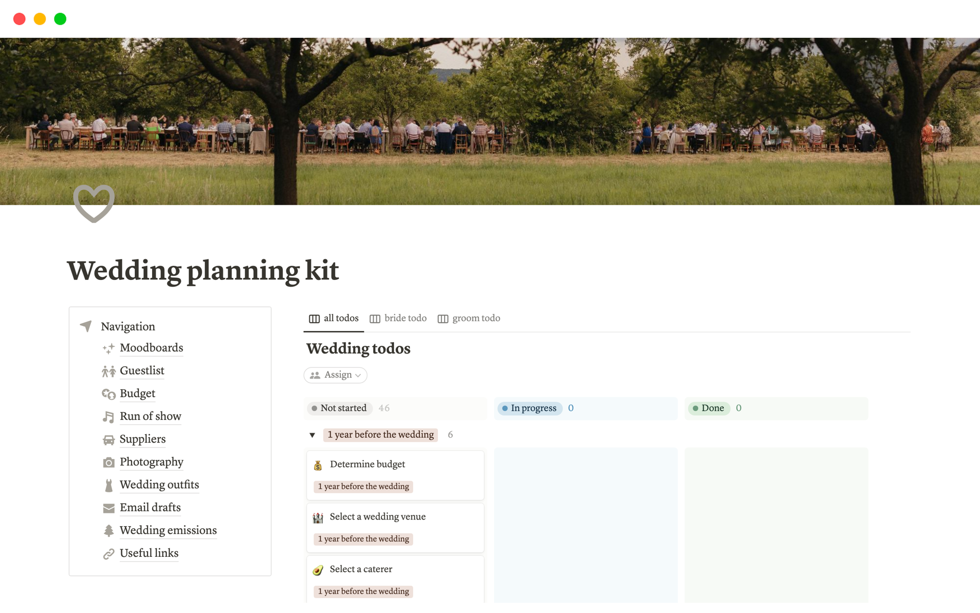 10 Best & Free Notion Wedding Planning Templates in 2024