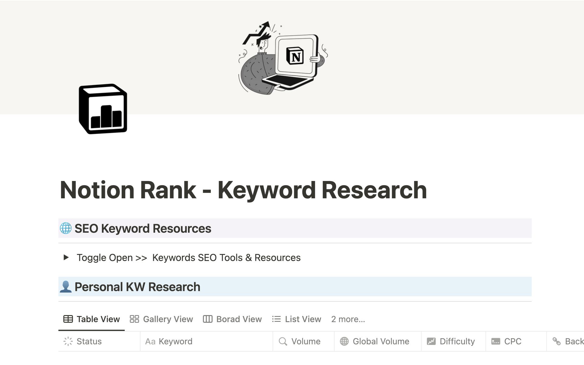 The Best 18 Notion SEO Templates