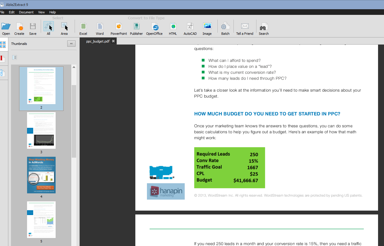 Extract Pdf To Excel Free Software