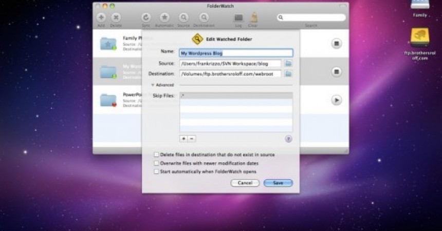 folder sync software for mac