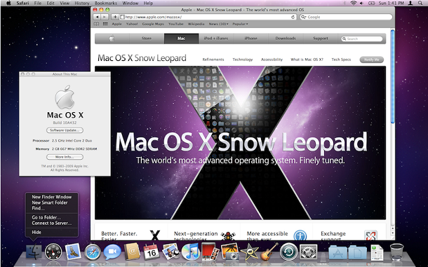 Mac OS X Snow Leopard