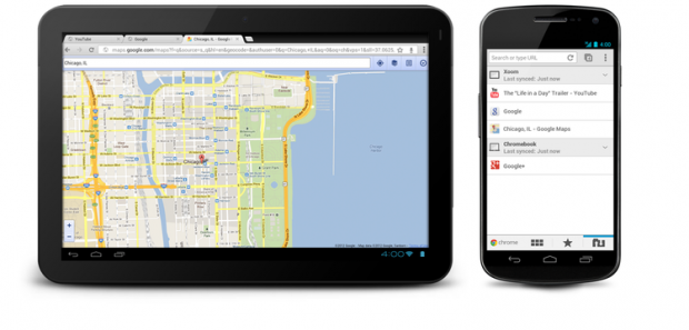 Google Chrome For Ice Cream Sandwich