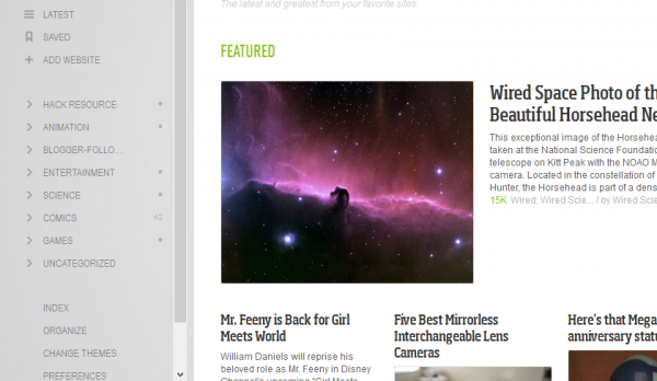 Google Reader Tags to Feedly