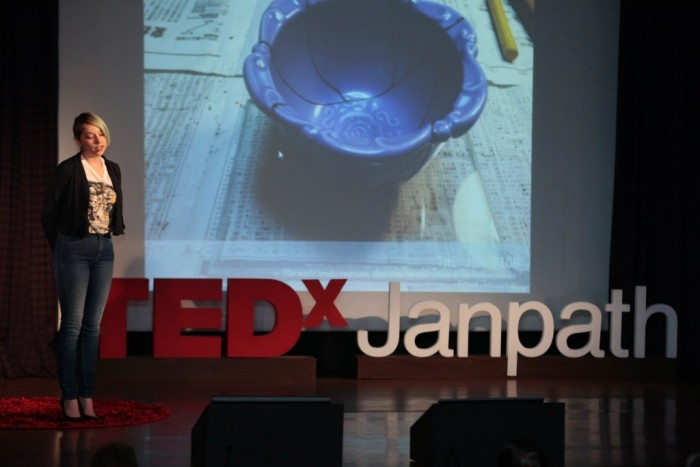 Audrey Harris at TEDxJanpath