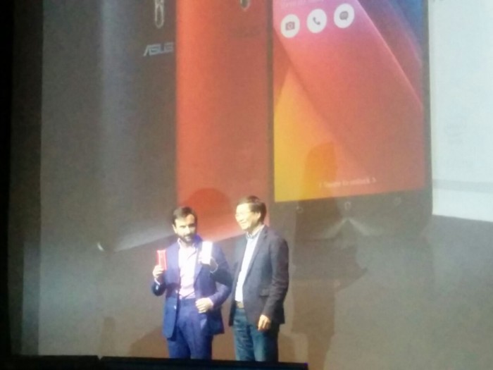 Asus Zenfone 2 Launch (Saif Ali Khan & Jerry Shen)
