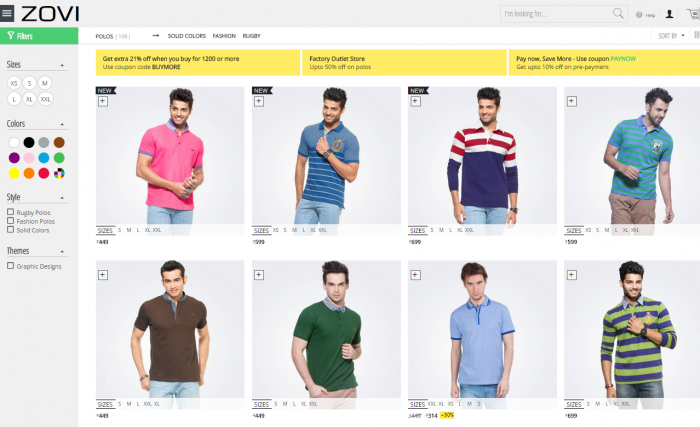 Zovi Summer Casuals 2015 - Polos