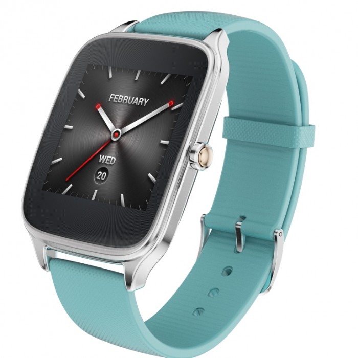 ASUS ZenWatch 2 (WI501Q)_Silver + Rubber strap