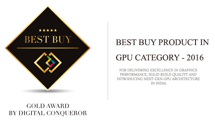 Galax GTX 1060 - Gold Award Winner