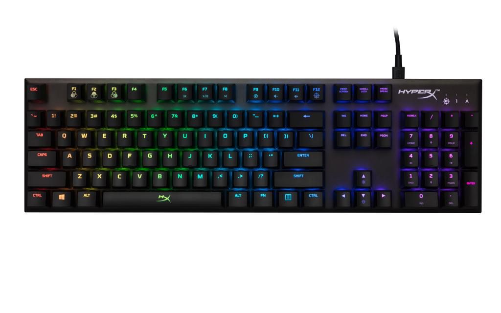 HyperX Alloy FPS RGB Gaming Keyboard with Kailh Silver Speed Switches