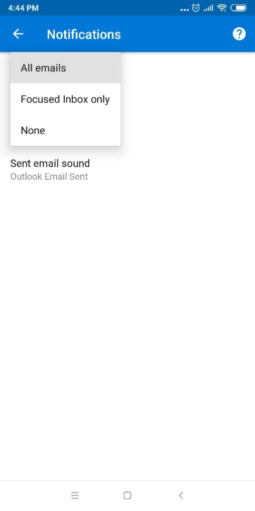 outlook for android 3