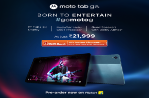 Moto Tab G70 LTE 11-inch Tablet with 4G