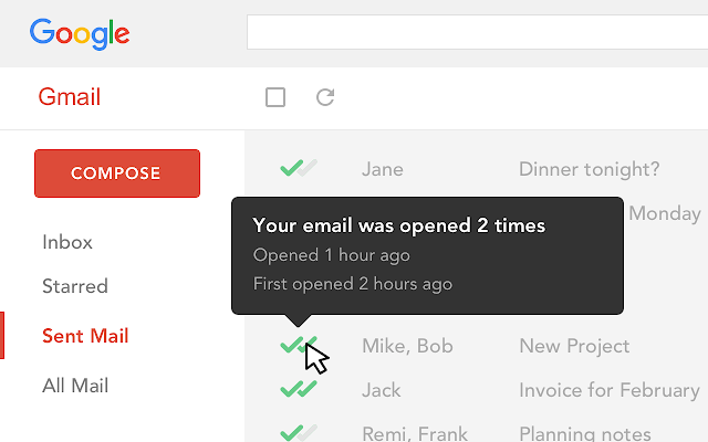 MailTrack Extension for Chrome