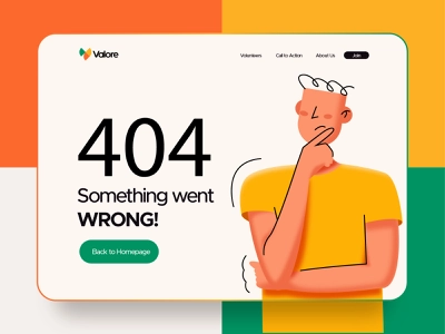 best 404 page design