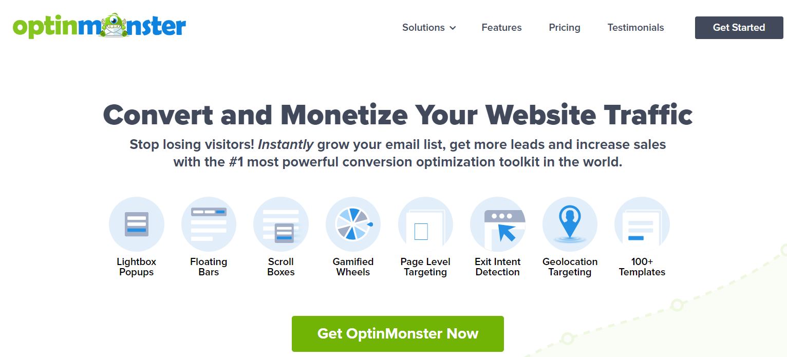 OptinMonster Lead Pages
