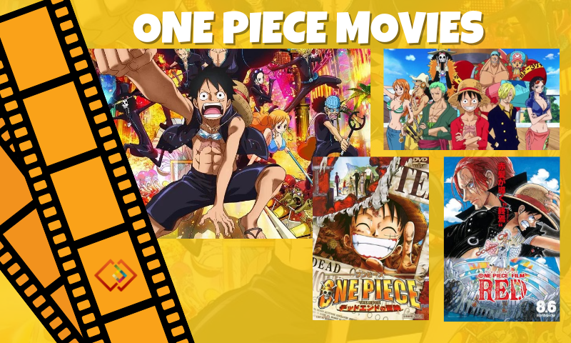 Anime DVD One Piece Film: Gold (2016) + Stampede (2019) + Red (2022 Fillm)