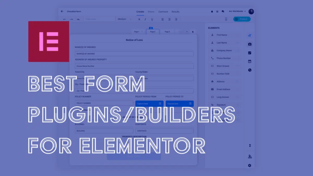 15 Most Powerful WordPress Form Builder Plugins for Elementor