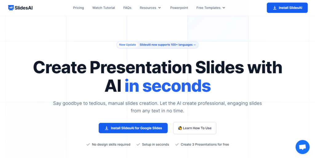 best ai to make presentation for free