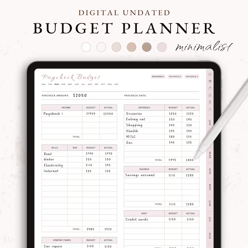 business plan template notability