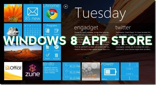 Windows 8 App Store Comes To Light Big Bucks For Developers