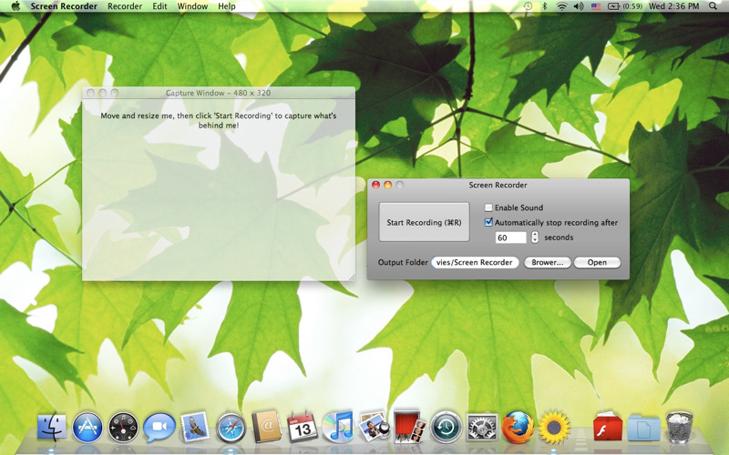 screen capture mac