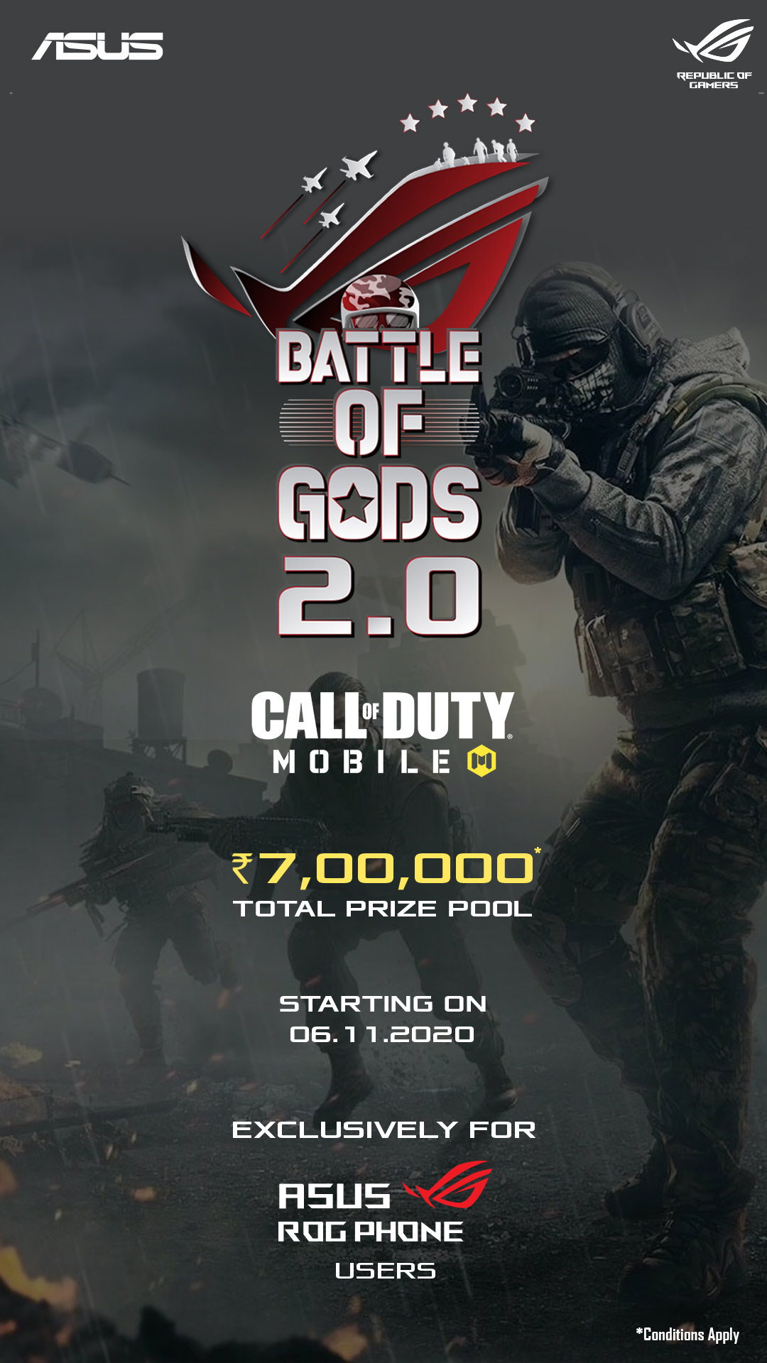 ASUS ROG India announces season 2 of ‘Battle of Gods’ on Call of Duty ...