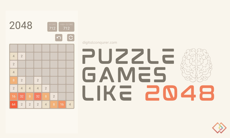 Games Like 2048- 12 Mind-blowing Puzzle